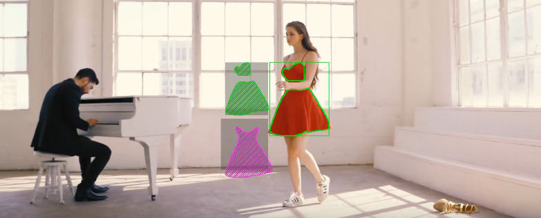 Object detection and motion classification on real time video